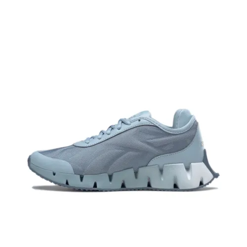 Reebok Zig Dynamica 3 Running Shoes Women's Low-Top Gray Blue