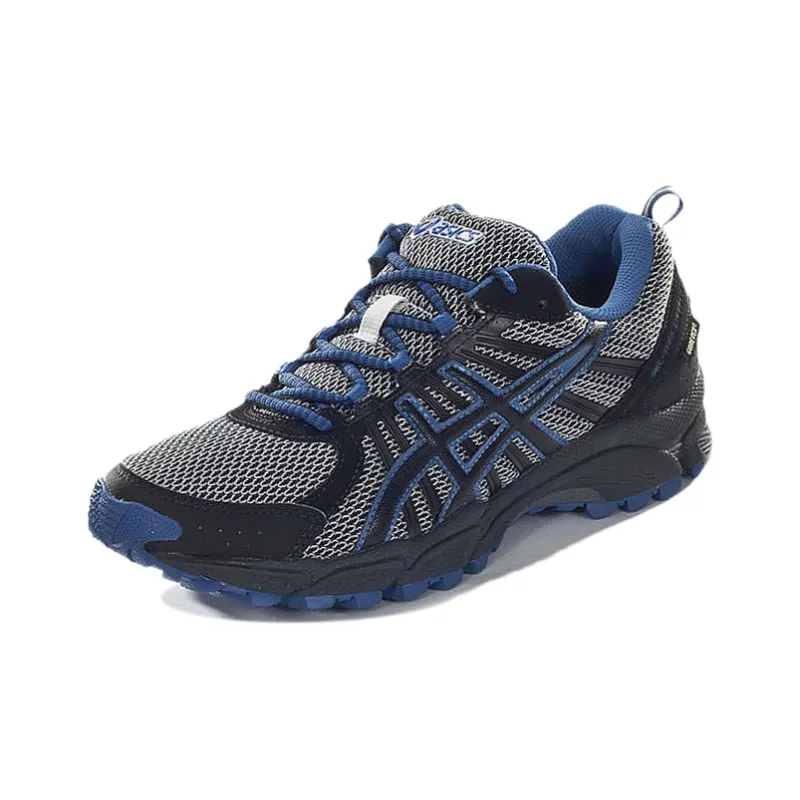 Asics GEL-TRAIL LAHAR 4 Gel-Trail Lahar 4 G-TX Durable Breathable Low-Top Sports Running Shoes Men's Gray Black-1