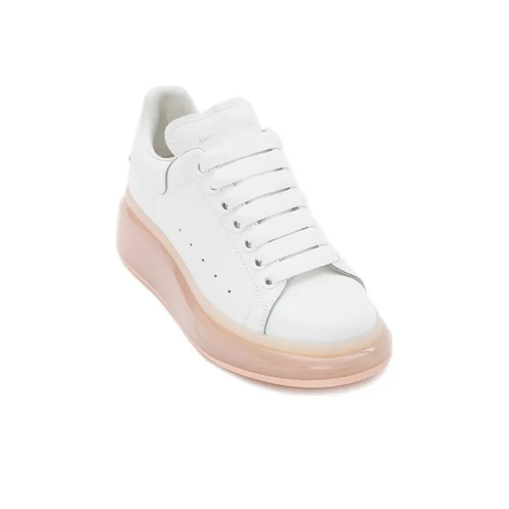 Alexander McQueen Oversized Rose Gold Transparent Women's-2