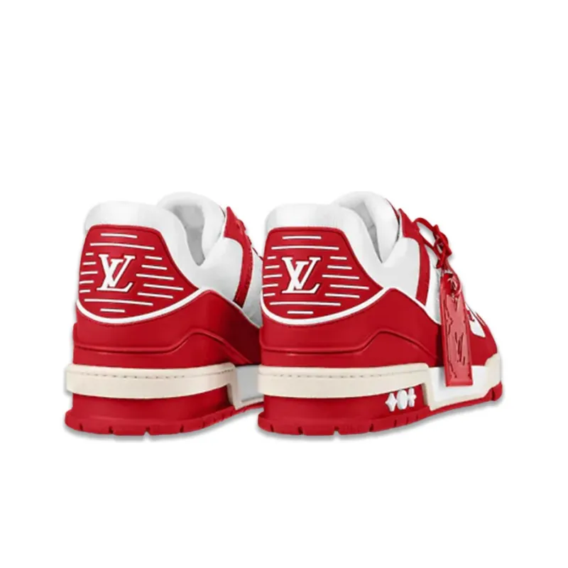 LOUIS VUITTON X Product RED Trainers 'Red'-3