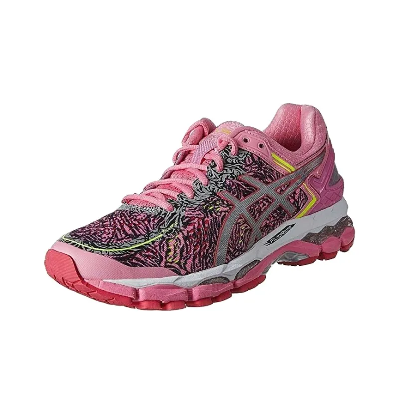 Asics Gel-Kayano 22 Wear-Resistant Low-Top Running Shoes Women's Pink-1