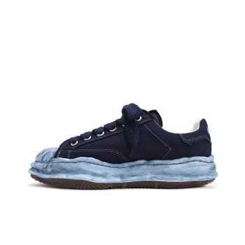 Maison MIHARA YASUHIRO Blakey OG Sole Canvas Low Over Dye Navy