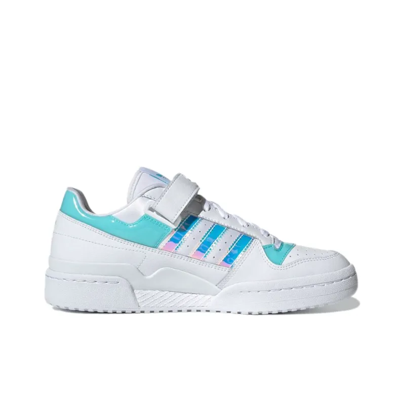 Adidas Forum Low Cloud White Pulse Aqua-1