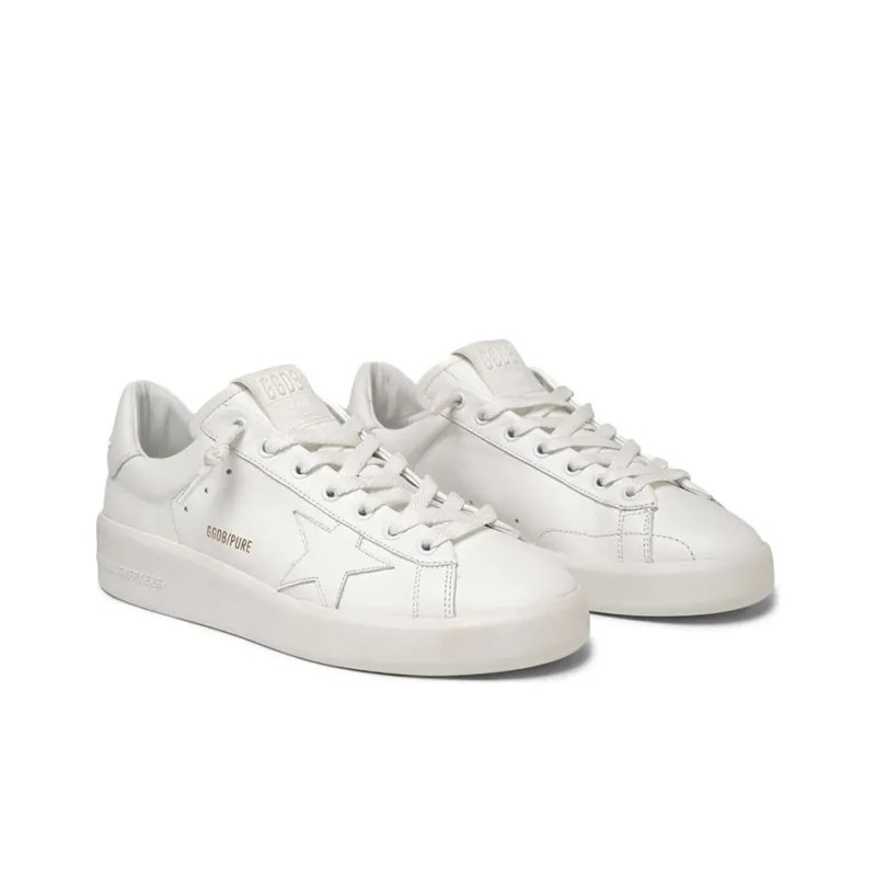 Golden Goose Purestar Stylish Skateboarding Shoes Women's White-2