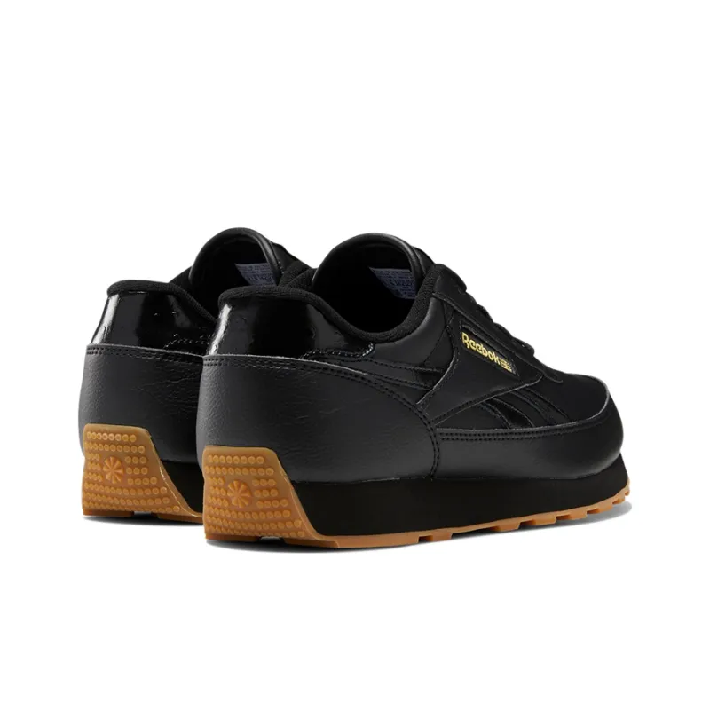 Reebok Classic Leather Renaissance 4E Wide 'Black Matte Gold'-3