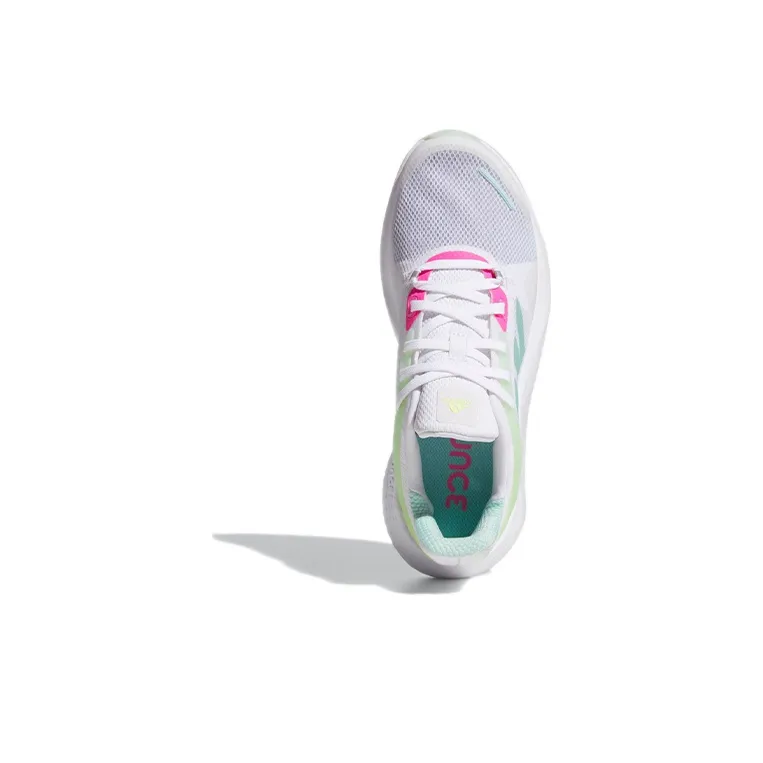 Adidas Alphatorsion 360 Breathable Low-Top Running Shoes Women's White Pink-4