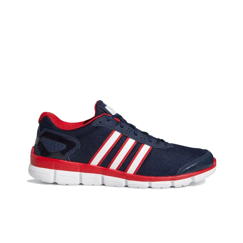 Adidas Climacool Cushioning Anti-Slip And Wear-Resistant Low-Top Running Shoes Unisex Blue Red-1