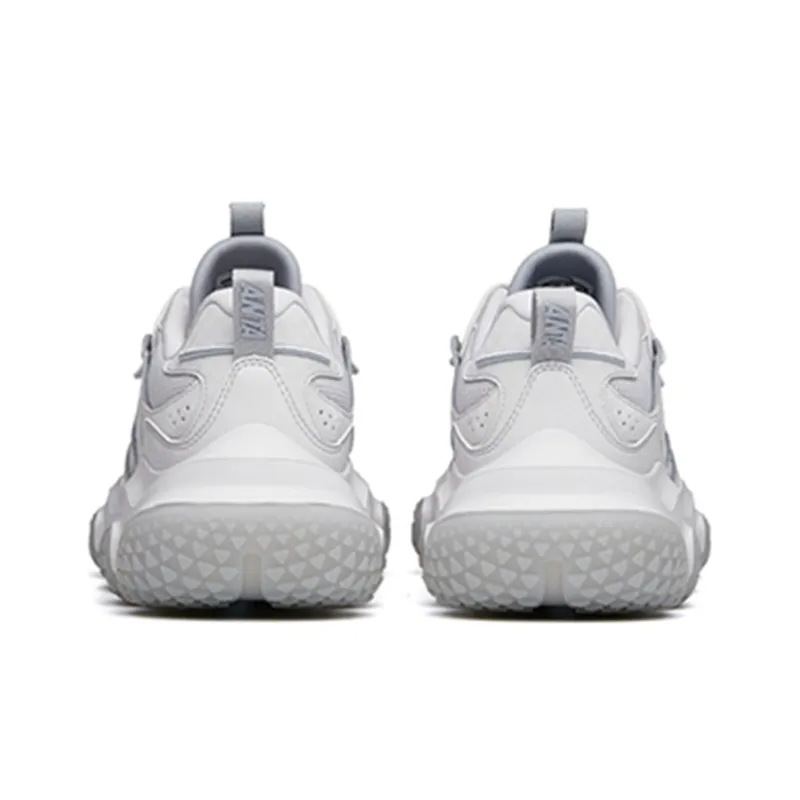 Anta Anti-Slip Wear-Resistant Low-Top Running Shoes Men's Gray-4