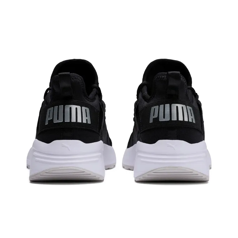 PUMA Sirena Cushioning Wear-Resistant Low-Top Running Shoes Women's Black Pink White-3