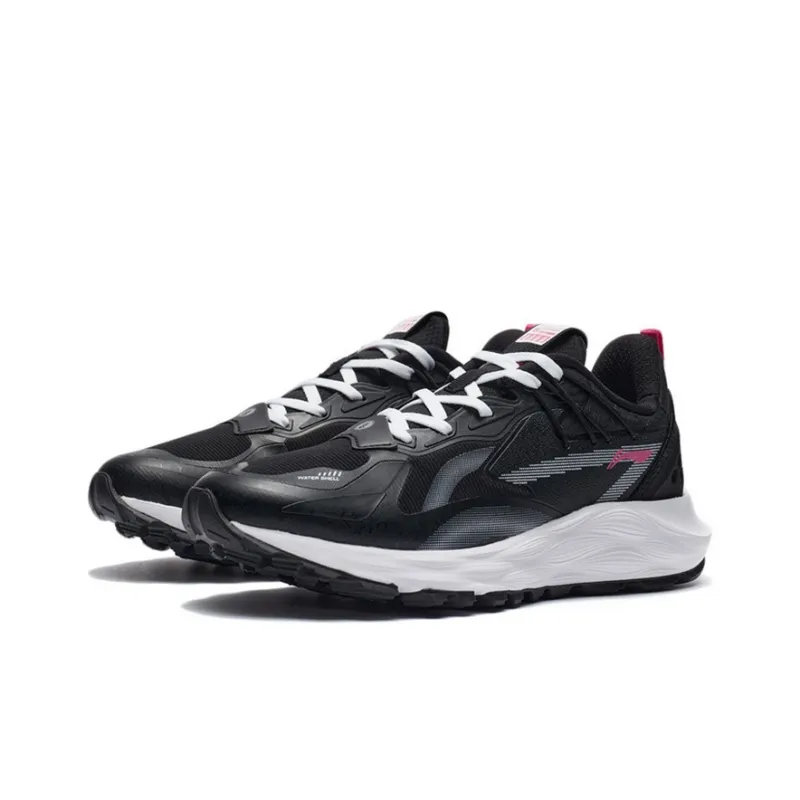 LiNing Cloud Shield PLUS Low Top Running Shoes Women's Black-2