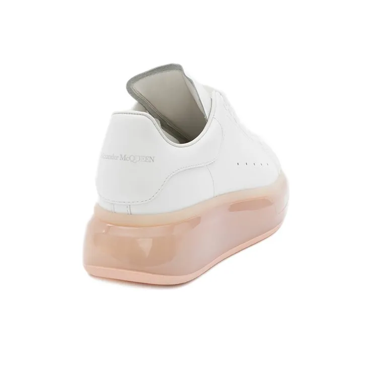 Alexander McQueen Oversized Rose Gold Transparent Women's-3