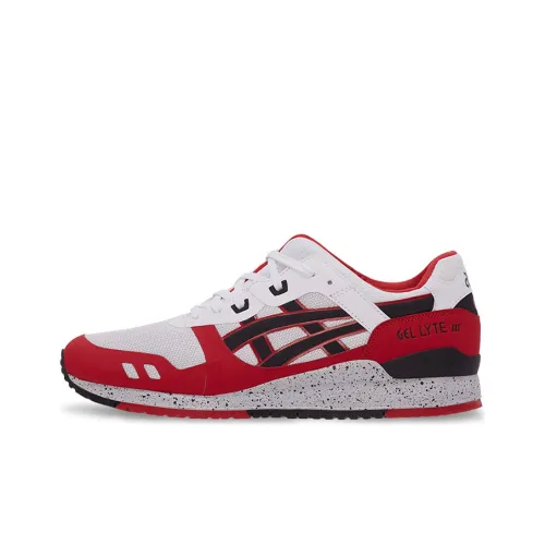 Asics Gel-Lyte 3 Running Shoes Unisex Low-Top White/Red