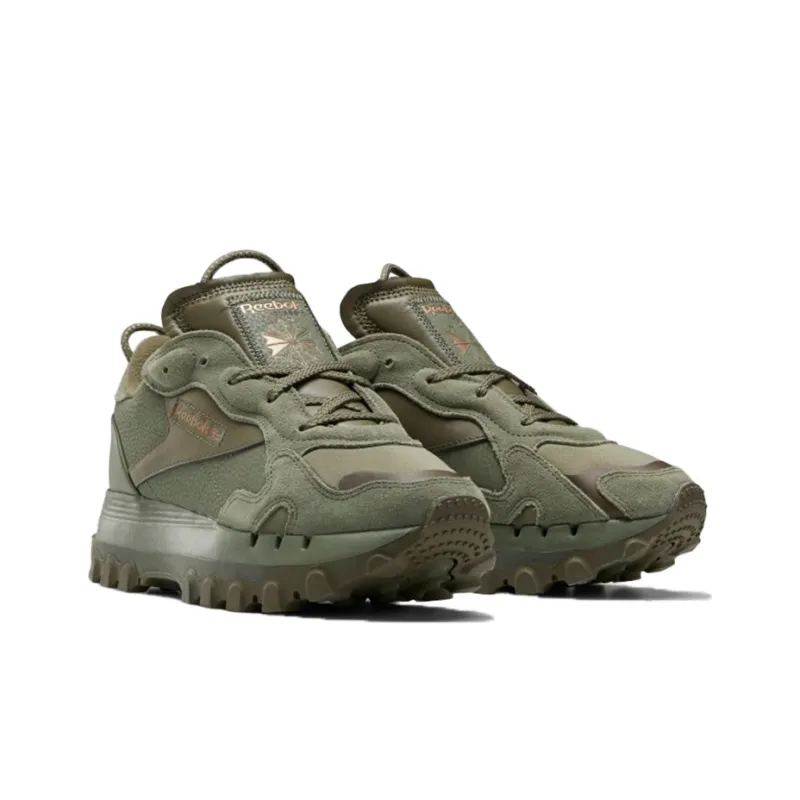 Reebok Cardi B X Classic Leather 'Hunter Green'-2