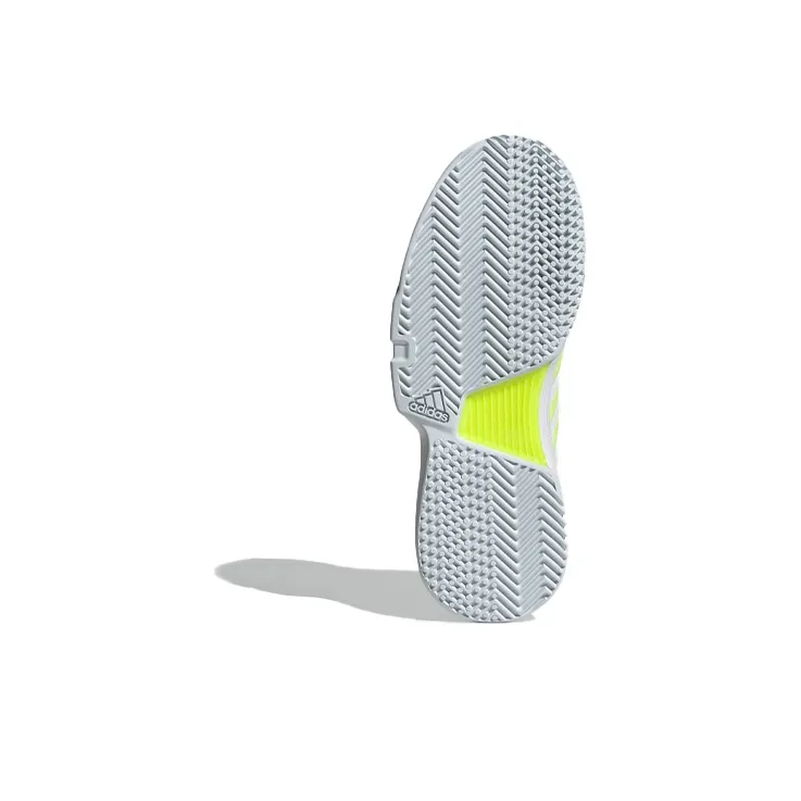 Adidas CourtJam Bounce 'Halo Blue Solar Yellow' Women's-5