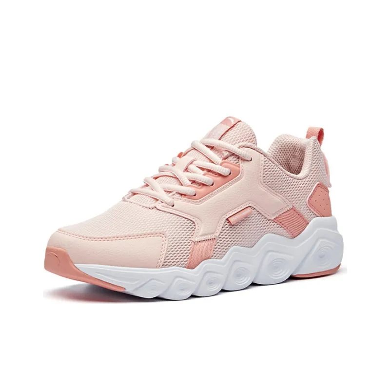 Anta Running Collection Low Top Running Shoes Women's Baby Pink Versatile Trendy-1