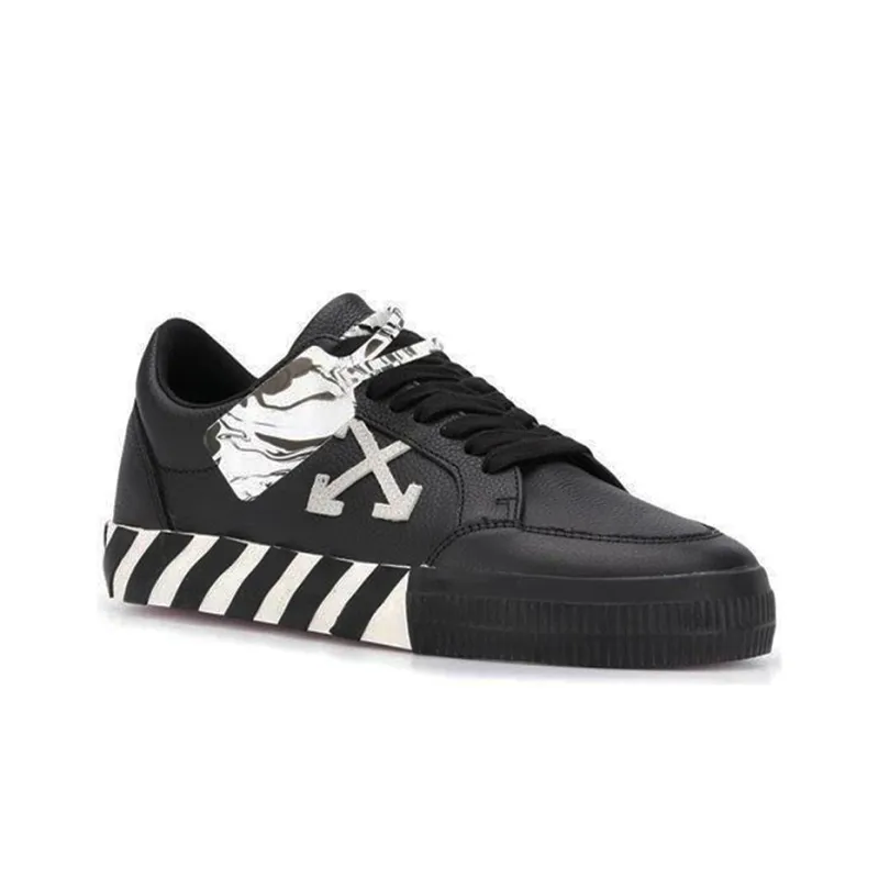 OFF WHITE Low Vulc Black White-2