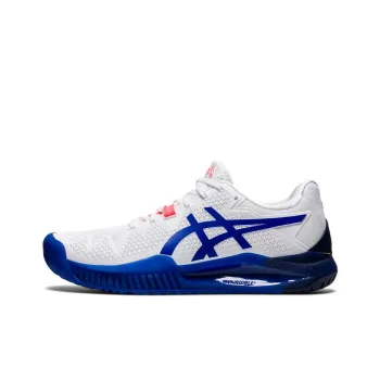 Asics Gel Resolution 8 'White Lapis Lazuli Blue' Women's