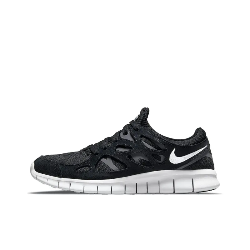 Nike Free Run 2 Black White-0