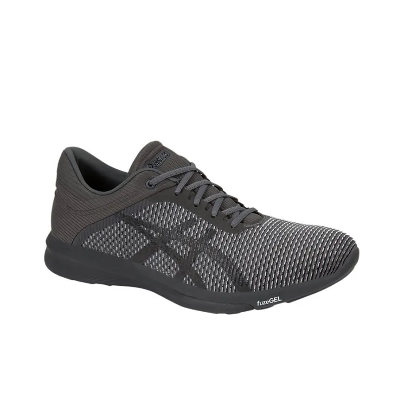 Asics Fuze Rush Cm Anti-Slip And Wear-Resistant Breathable Low-Top Running Shoes Men's Black Gray-2