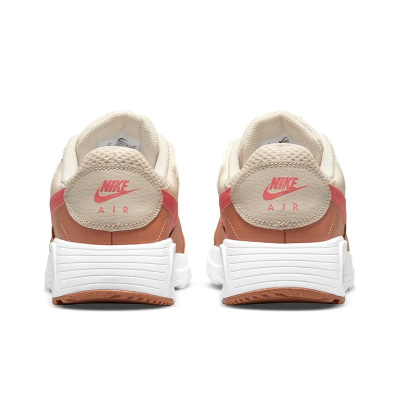 Nike Air Max Sc Pearl White Light Cognac White Pink Salt Women's-4