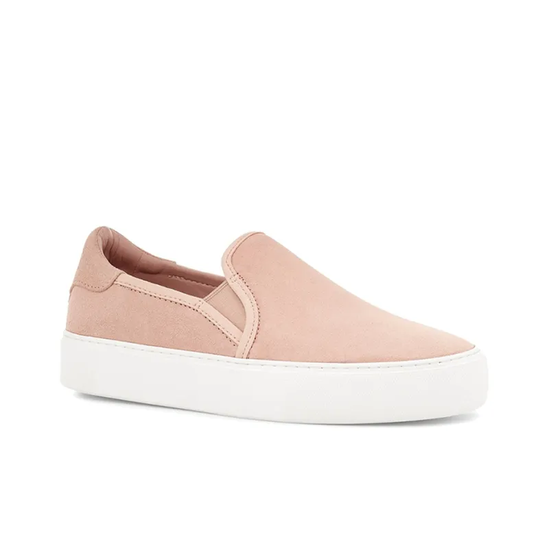 UGG Skateboard Shoes Women's Low-Top Orange Pink/White-2