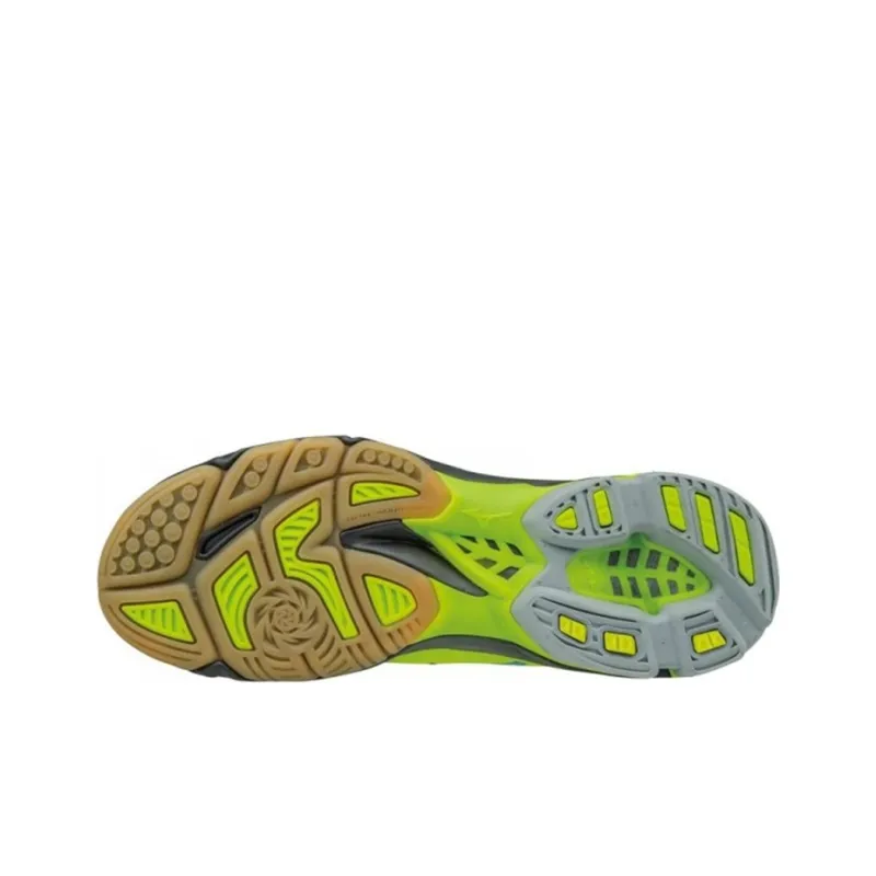 Mizuno Wave Lightning Z3 Wear-Resistant Slip-Resistant Cushioning Low-Top Running Shoes Unisex Blue Green-3