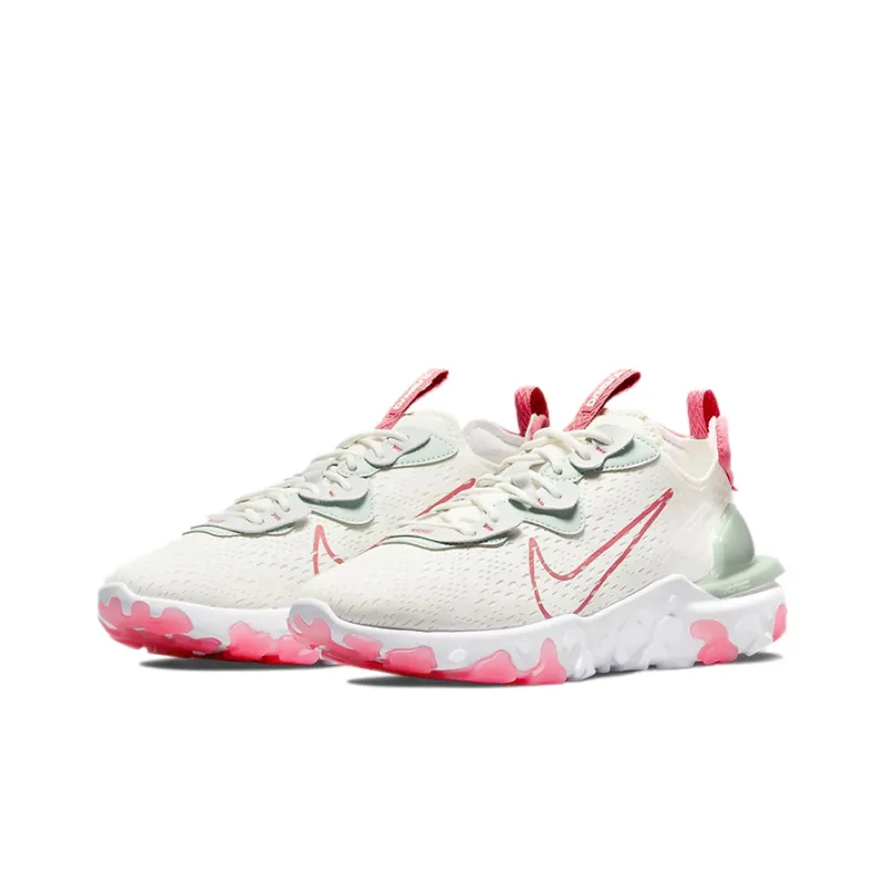 Nike React Vision Low Top Pink/White Women's-1