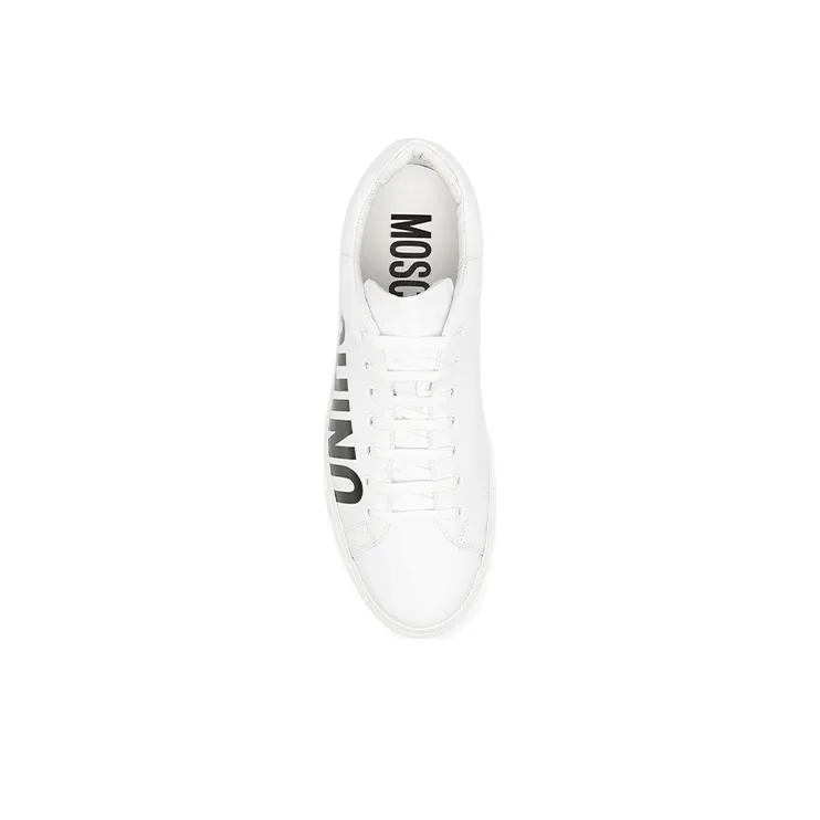 MOSCHINO Serena Leather Sneakers-4