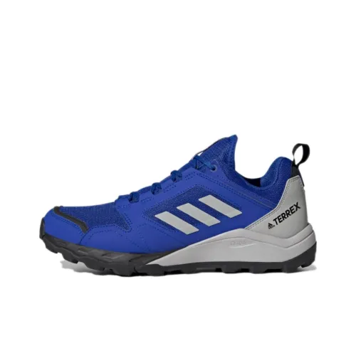 Adidas Terrex Agravic Tr Wear-Resistant Mid-Top Running Shoes Men's Collegiate Blue
