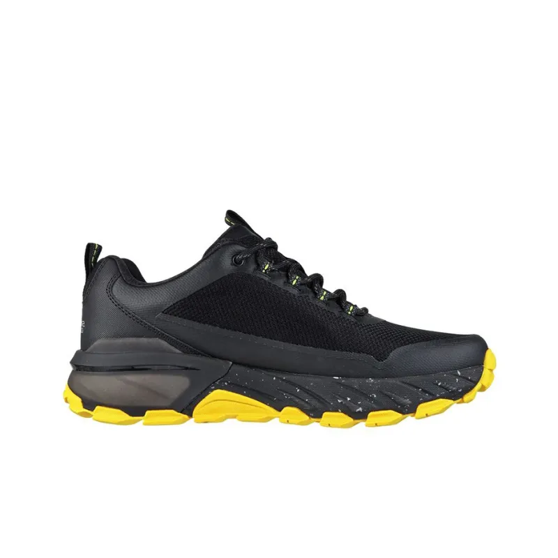 Skechers Max Protect Casual Shoes Men Low-Top Black/Yellow-1