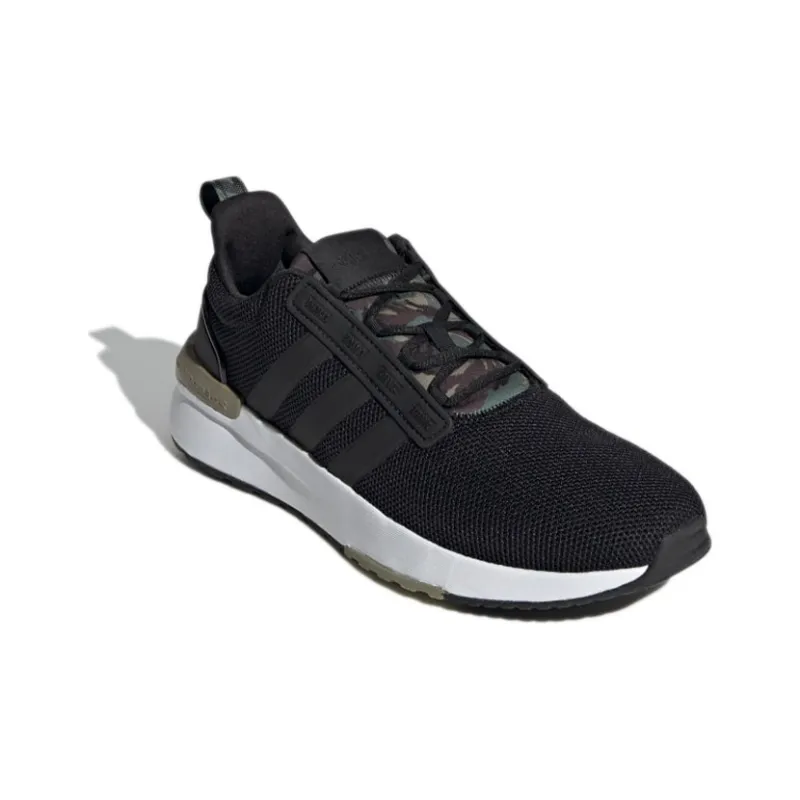 Adidas Neo Racer TR21 Wear-resistant Non-slip And Breathable Low-Top Marathon Running Shoes Men's Carbon Black-2