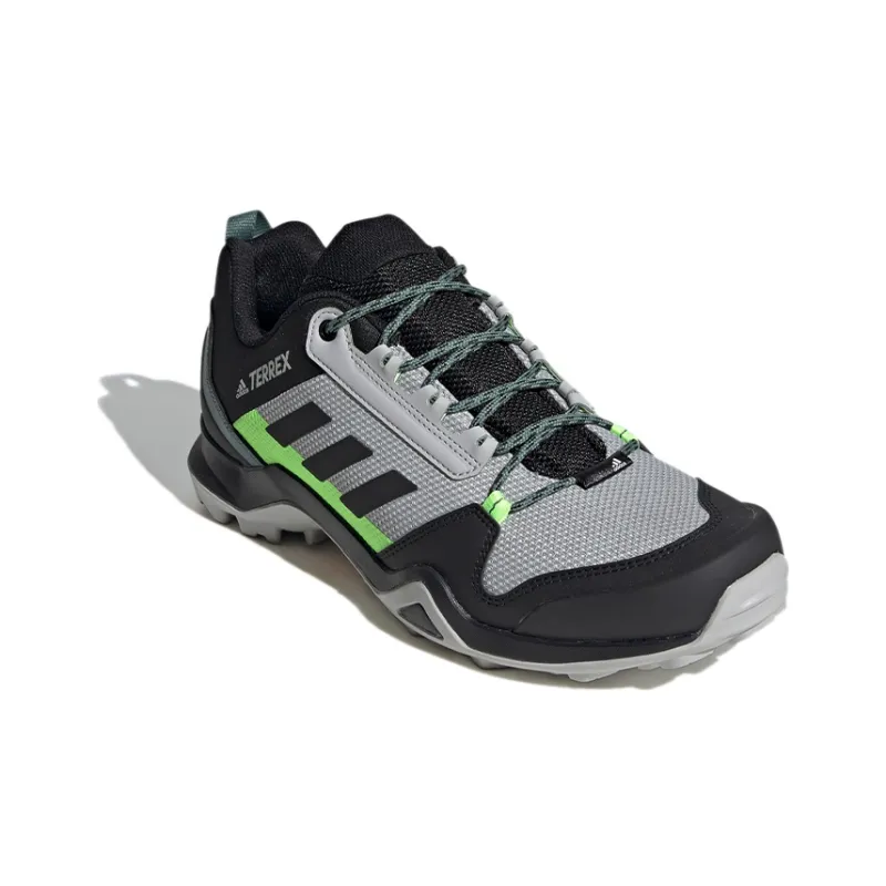 Adidas Terrex AX3 GTX Breathable Low Top Outdoor Shoes Men's Black Gray-2