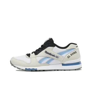 Reebok Eightyone X Reebok Gl 6000 Retro Wear Resistant Shoes/Sneakers Unisex White Blue