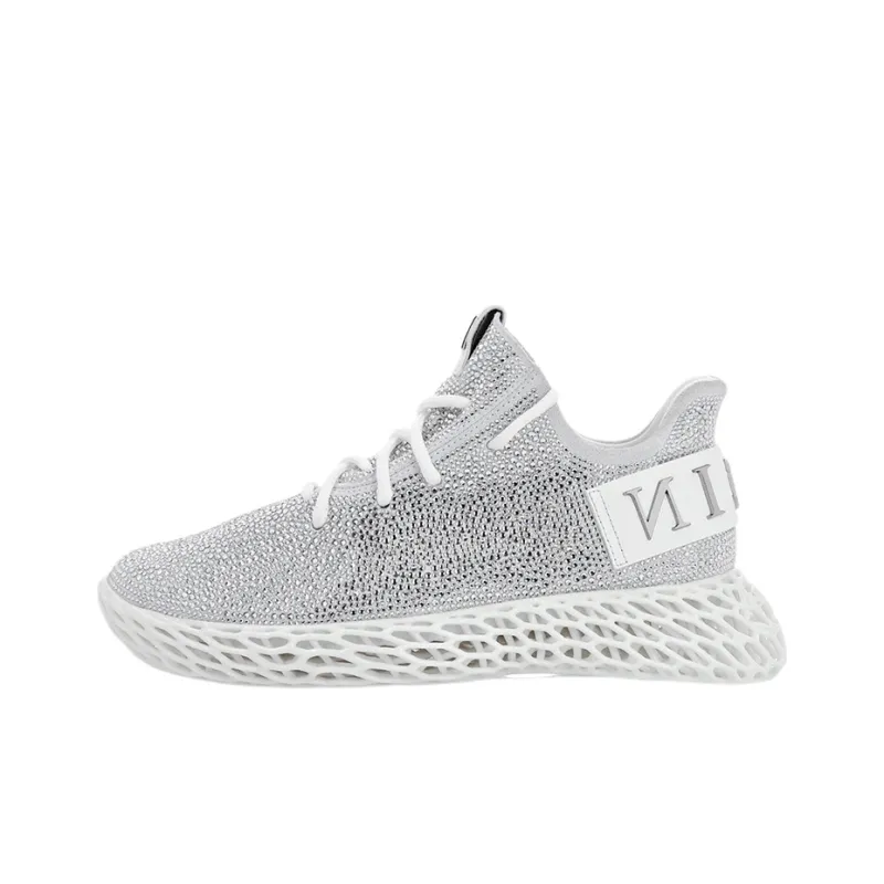 PHILIPP PLEIN Skeleton Runner Embellished Sneakers-0
