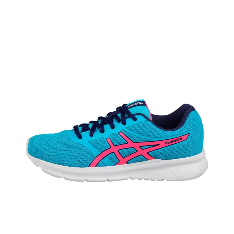 Asics Blocker Running Shoes Women's Low-Top Blue-0