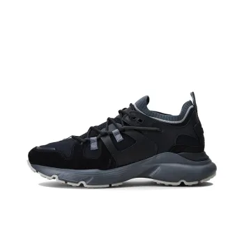 TOD'S Cushioning, Slip Resistant, Abrasion Resistant, Breathable Low Top Casual Shoes Men's Black Gray
