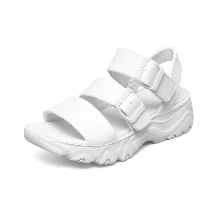 Skechers Cozy Lightweight Outdoor Sports Sandals White Women's-2