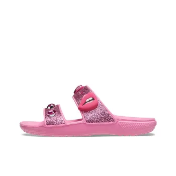 Crocs X Benefit Classic Sandals 'Pink Lemonade' Women's