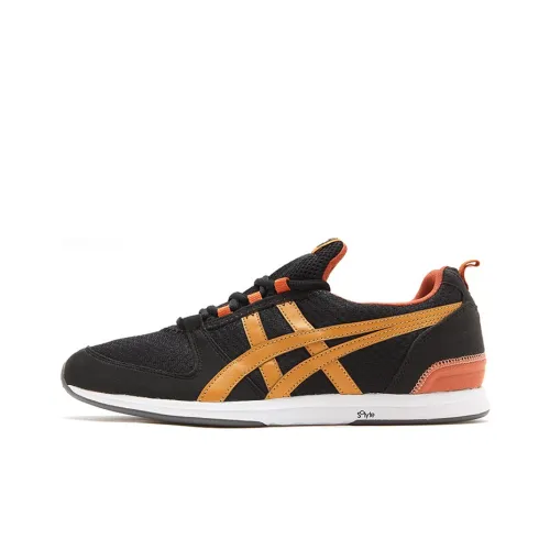 Onitsuka Tiger Ultimate 81 Running Shoes Unisex Low-Top Black/Orange/White