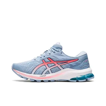 Asics GT-1000 10 Durable Breathable Low-Top Running Shoes Women's Haze Blue Pink