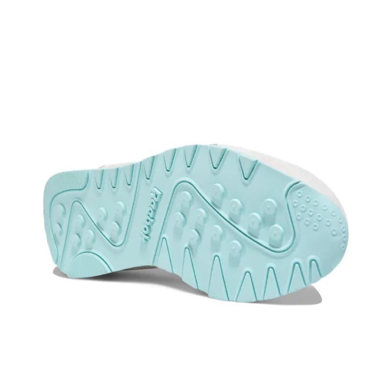 Reebok Classic Nylon Casual Shoes Women's Low-Top Gray/Blue-4