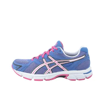 Asics Gel-Pursuit Wear-Resistant Low-Top Running Shoes Women's Blue Pink