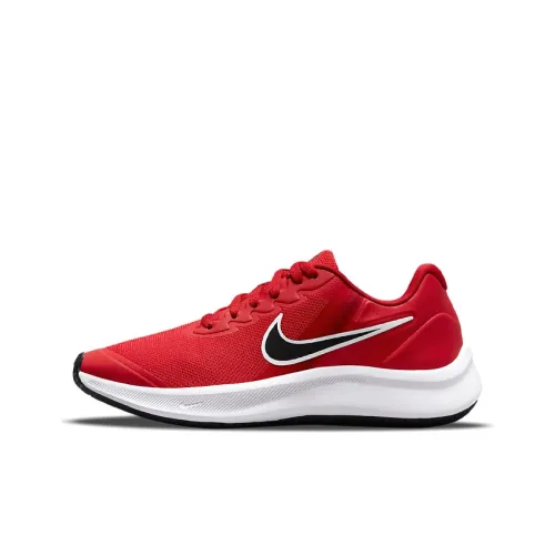 Nike Star Runner 3 Running Shoes Women's Low-Top Red/White/Black