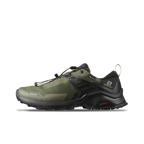 SALOMON X Ultra 4 Running Shoes Men Low-Top Leaf Green