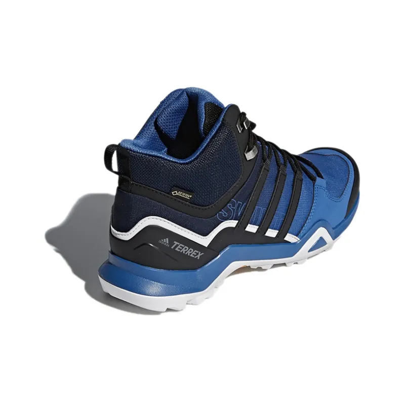 Adidas Terrex Swift Hiking / Trekking Shoes Men Mid-Top Blue/Black-3