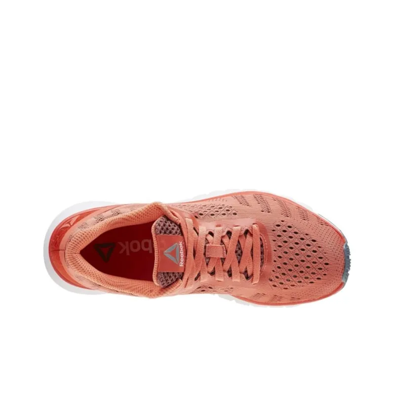 Reebok Print Smooth Ultraknit Breathable Lightweight Low-Top Running Shoes Women's Orange-2