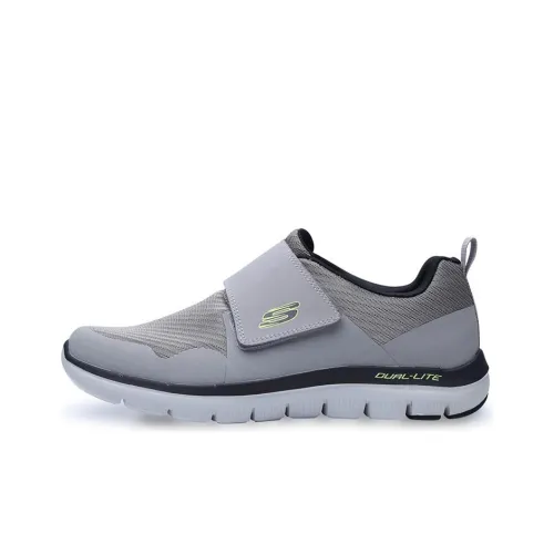 Skechers Flex Advantage 2.0 Casual Shoes Men Low-Top Gray/Black