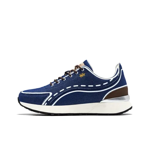 Lee Casual Shoes Men Low-Top Dark Blue