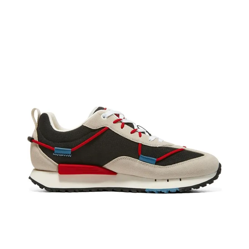 Skechers Classic Jogger 1 Cushioning Anti Slip And Wear Resistant Low Top Running Shoes Men's Black Multicolor-1