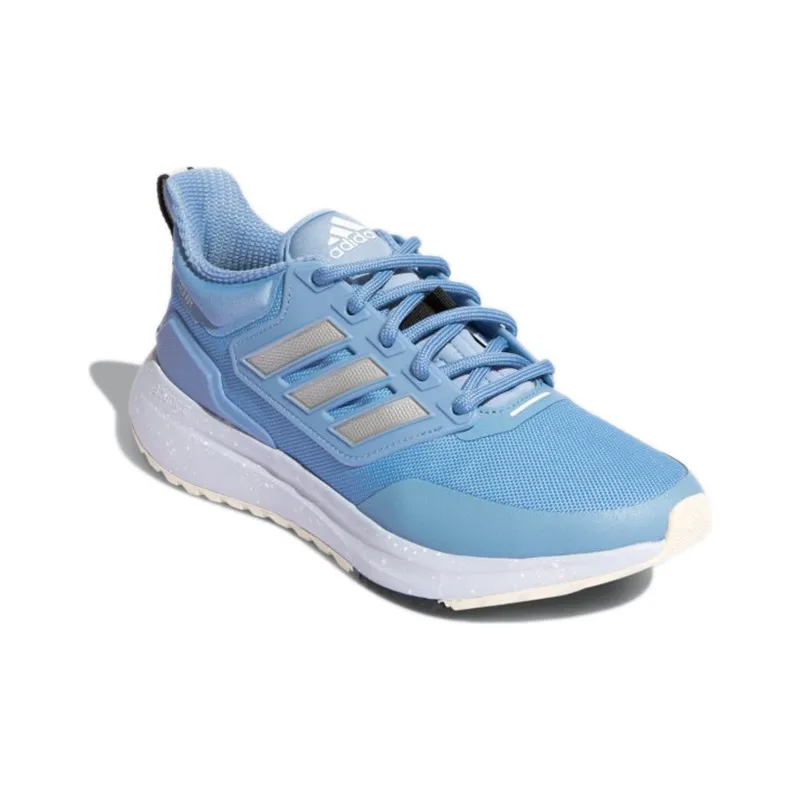 Adidas EQ21 Cold.Rdy Wear-Resistant Low-Top Running Shoes Women's Blue-2